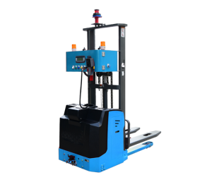 Stivuitor automat SANY tip stacker cu capacitatea de încărcare de 2 T