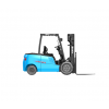 Electrostivuitor SANY SCP35C6 cu 4 Roți si capacitatea de încărcare de 3500 kg