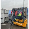 Electrostivuitor Montini MR SUPER LITHIUM cu 3 Roți si capacitatea de încărcare de la 1600 kg la 2000 kg - 48V