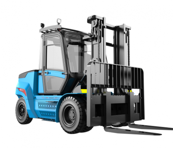 Electrostivuitor SANY SCP80C6 cu 4 Roți si capacitatea de încărcare de 8000 kg