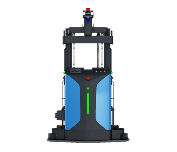 Stivuitor automat SANY tip stacker cu capacitatea de încărcare de 1.4 T
