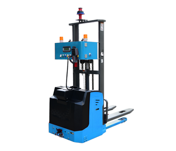 Stivuitor automat SANY tip stacker cu capacitatea de încărcare de 2 T