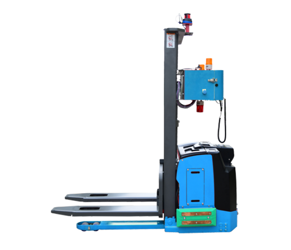 Stivuitor automat SANY tip stacker cu capacitatea de încărcare de 2 T