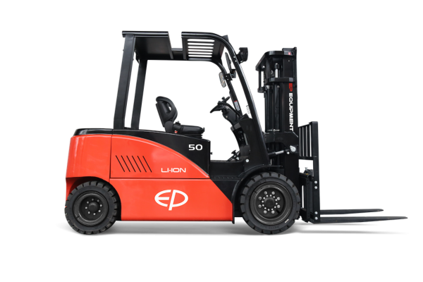 Electrostivuitor CPD50F8, Stivuitor electric 5 t, baterie Li-Ion de capacitate mare, cu incarcare rapida, cu ridicare maxima 4,8 m