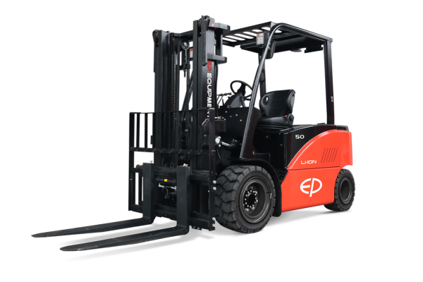 Electrostivuitor CPD50F8, Stivuitor electric 5 t, baterie Li-Ion de capacitate mare, cu incarcare rapida, cu ridicare maxima 4,8 m