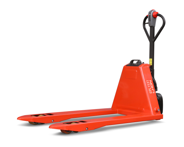 Transpalet EPL153 cu deplasare electrica si ridicare/coborire manuala