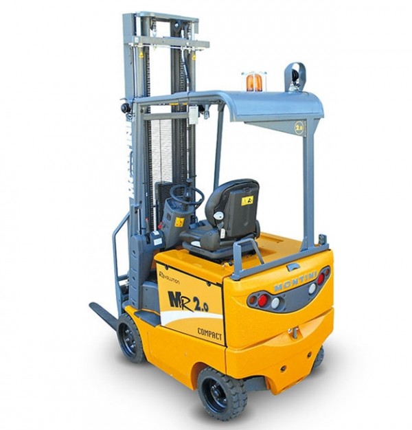 Electrostivuitor Montini MR SUPER LITHIUM 1.7 Compact - 2.5 Compact cu 4 Roți si capacitatea de încărcare de la 1750 kg la 2500 kg - 48V/80V