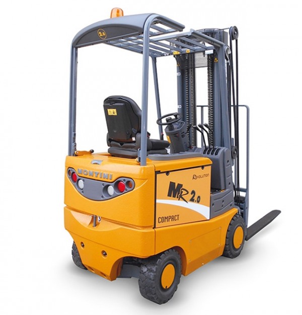 Electrostivuitor Montini MR SUPER LITHIUM 1.7 Compact - 2.5 Compact cu 4 Roți si capacitatea de încărcare de la 1750 kg la 2500 kg - 48V/80V