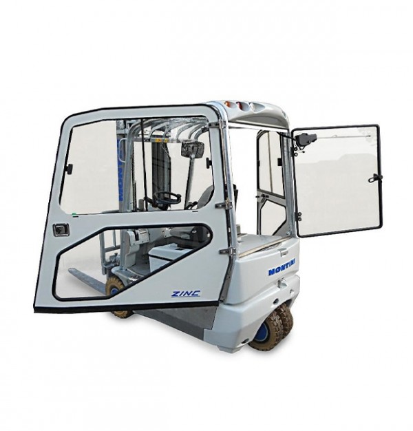 Electrostivuitor Montini MR ZINC cu 3/4 Roți si capacitatea de încărcare de la 1600 kg la 4999 kg – 48V/80V