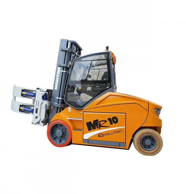 Electrostivuitor Montini MR 6 > MR 12 cu 4 Roți si capacitatea de încărcare de la 6000 kg la 12000 kg – 96V