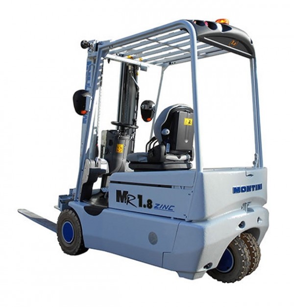 Electrostivuitor Montini MR ZINC cu 3/4 Roți si capacitatea de încărcare de la 1600 kg la 4999 kg – 48V/80V