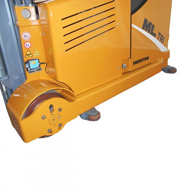 Stivuitor electric trilateral Montini ML TRI cu 3 Roți si capacitatea de încărcare de 1000 kg – 48V